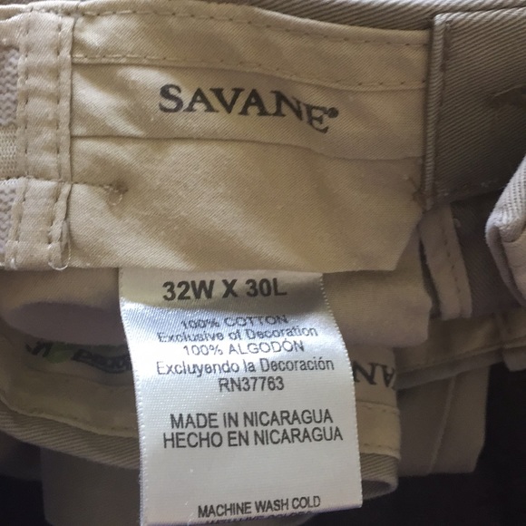 Mens khakhi pants chino 32 x30 - Picture 3 of 3